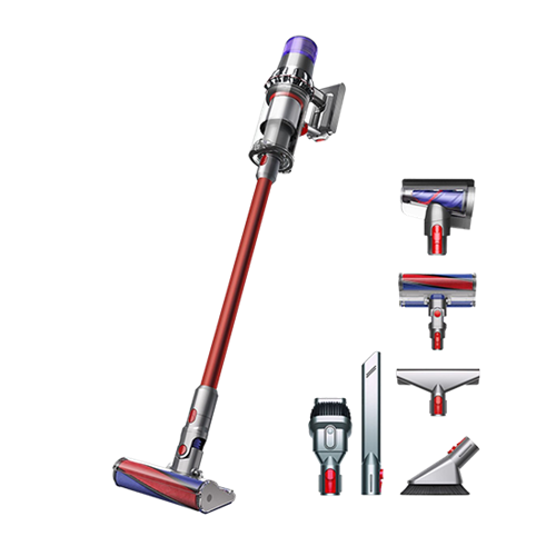 Dyson Vacuum Cleaner V11 Fluffy Nickel Red (2023)